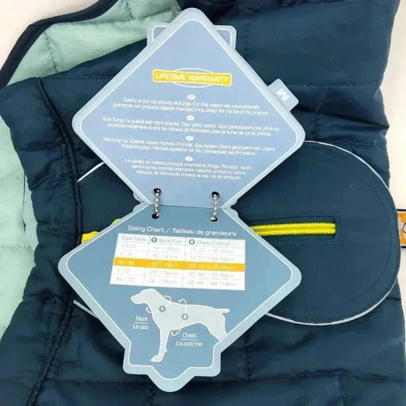 Kurgo Loft Jacket, Reversible Dog Coat - Picture 5 of 6